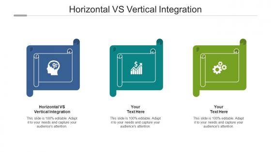 Horizontal vs vertical integration ppt powerpoint presentation pictures design ideas cpb
