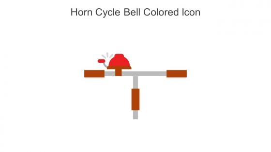 Horn Cycle Bell Colored Icon In Powerpoint Pptx Png And Editable Eps Format