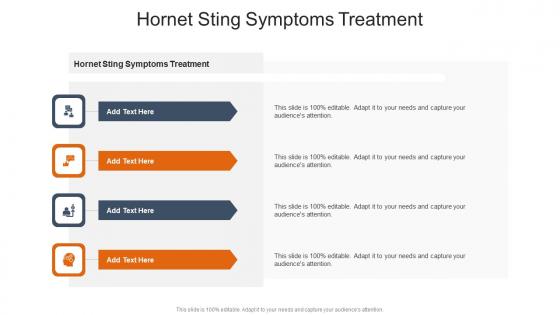 Hornet Sting Symptoms Treatment In Powerpoint And Google Slides Cpb
