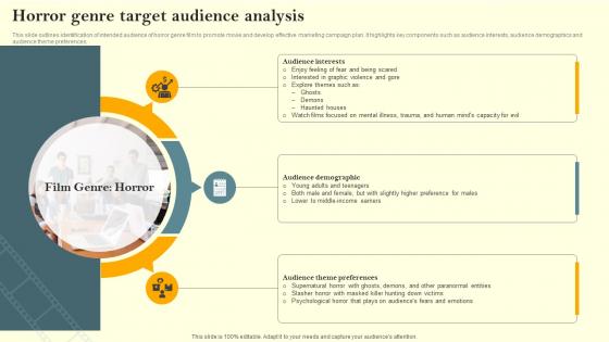 Horror Genre Target Audience Analysis Film Marketing Campaign To Target Genre Fans Strategy SS V