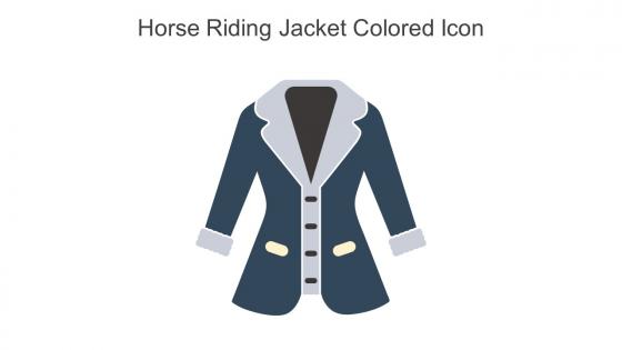 Horse Riding Jacket Colored Icon In Powerpoint Pptx Png And Editable Eps Format