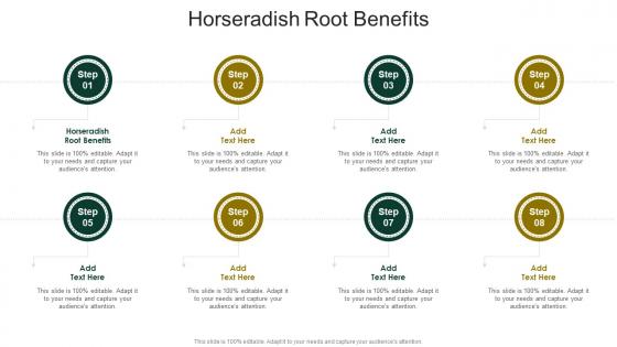Horseradish Root Benefits In Powerpoint And Google Slides Cpb