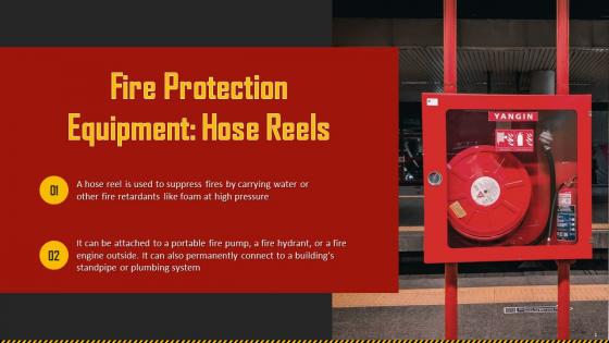 Hose Reels As Protection Equipment At Workplaces Training Ppt