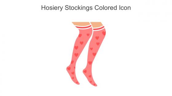 Hosiery Stockings Colored Icon In Powerpoint Pptx Png And Editable Eps Format