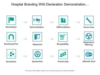 Hospital branding with declaration demonstration differentiation and alignment 2