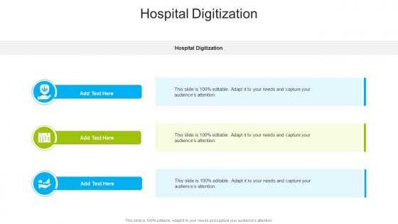 Hospital Digitization In Powerpoint And Google Slides Cpb