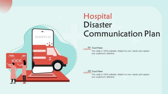 Hospital Disaster Communication Plan Ppt Slides Background Images