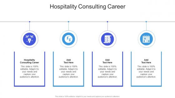 Hospitality Consulting Career In Powerpoint And Google Slides Cpb