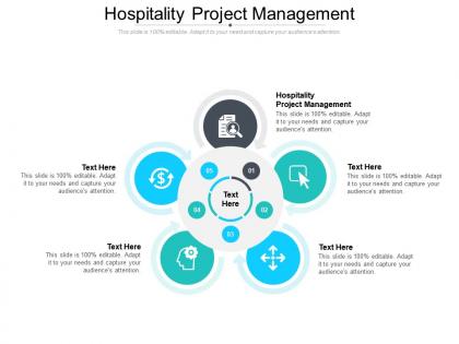 Hospitality project management ppt powerpoint presentation icon portfolio cpb