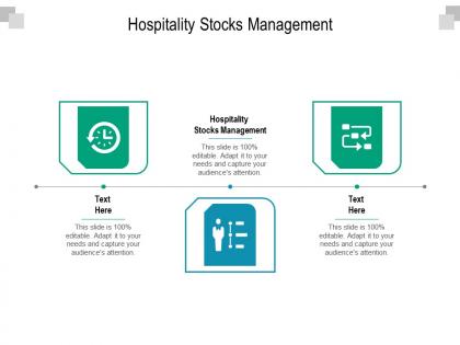 Hospitality stocks management ppt powerpoint presentation infographics grid cpb