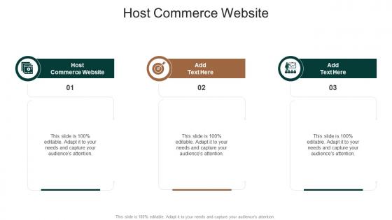 Host Commerce Website In PowerPoint And Google Slides Cpb
