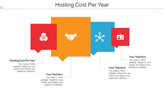 Hosting Cost Per Year Ppt Powerpoint Presentation Inspiration Vector Cpb