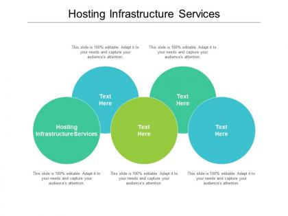 Hosting infrastructure services ppt powerpoint presentation inspiration ideas cpb