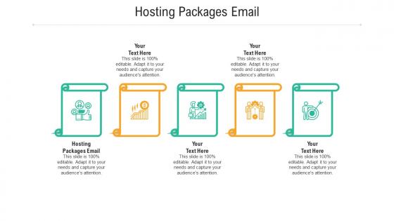 Hosting packages email ppt powerpoint presentation inspiration graphics cpb