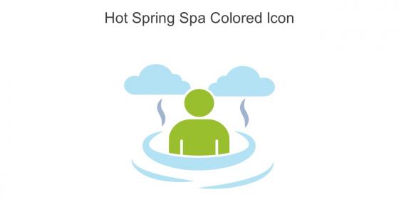 Hot Spring Spa Colored Icon In Powerpoint Pptx Png And Editable Eps Format