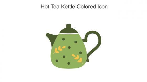 Hot Tea Kettle Colored Icon In Powerpoint Pptx Png And Editable Eps Format