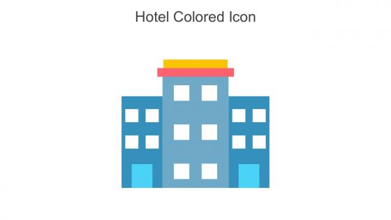 Hotel Colored Icon In Powerpoint Pptx Png And Editable Eps Format