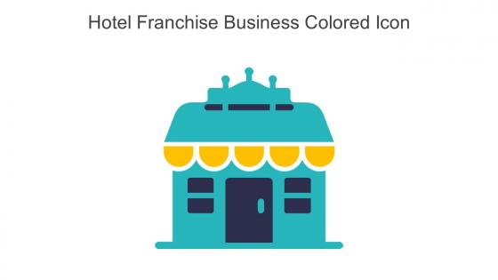 Hotel Franchise Business Colored Icon In Powerpoint Pptx Png And Editable Eps Format