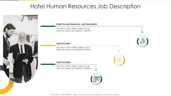 Hotel Human Resources Job Description In Powerpoint And Google Slides Cpb