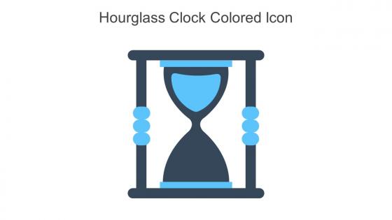 Hourglass Clock Colored Icon In Powerpoint Pptx Png And Editable Eps Format