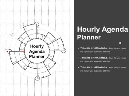 Hourly agenda planner ppt example file