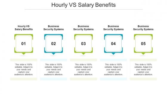 Hourly VS Salary Benefits In Powerpoint And Google Slides Cpb