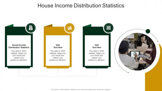 House Income Distribution Statistics In Powerpoint And Google Slides Cpb