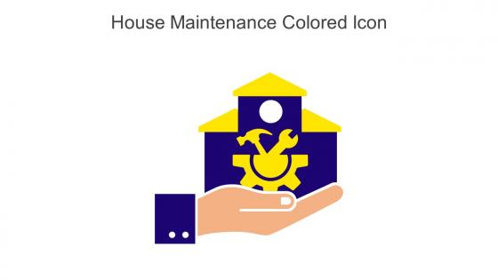 House Maintenance Colored Icon In Powerpoint Pptx Png And Editable Eps Format