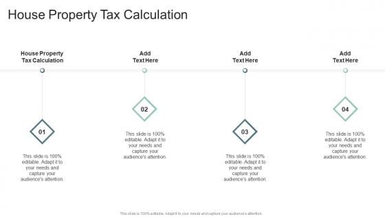 House Property Tax Calculation In Powerpoint And Google Slides Cpb