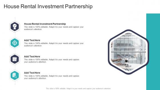 House Rental Investment Partnership In Powerpoint And Google Slides Cpb