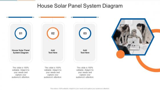 House Solar Panel System Diagram In Powerpoint And Google Slides Cpb