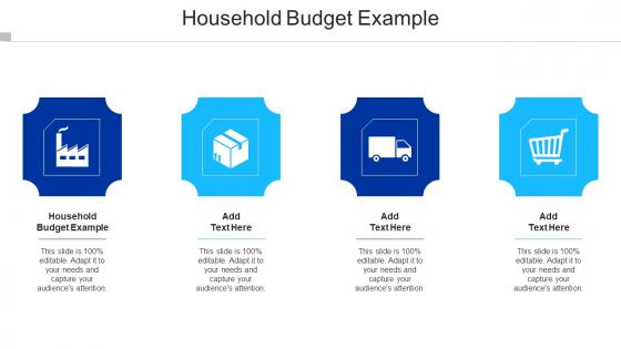 Household Budget Example Ppt Powerpoint Presentation Topics Cpb