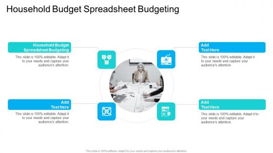 Household Budget Spreadsheet Budgeting In Powerpoint And Google Slides Cpb