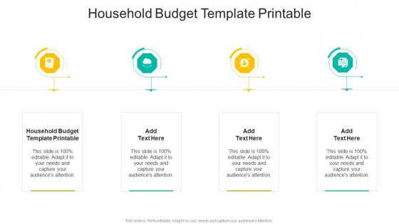 Household Budget Template Printable In Powerpoint And Google Slides Cpb
