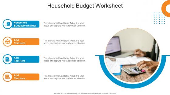 Household Budget Worksheet In Powerpoint And Google Slides Cpb