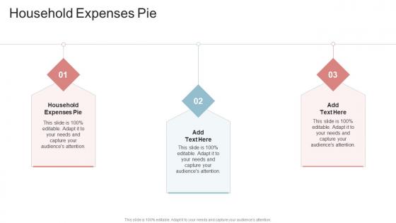 Household Expenses Pie In Powerpoint And Google Slides Cpb
