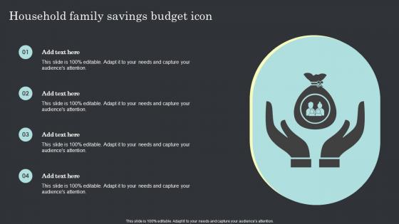 Household Family Savings Budget Icon