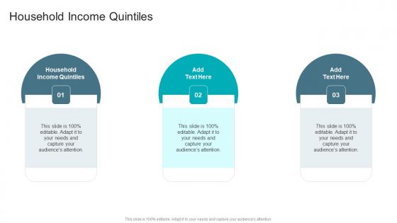 Household Income Quintiles In Powerpoint And Google Slides Cpb