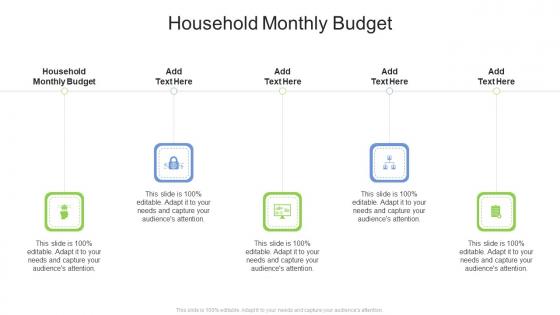 Household Monthly Budget In Powerpoint And Google Slides Cpb