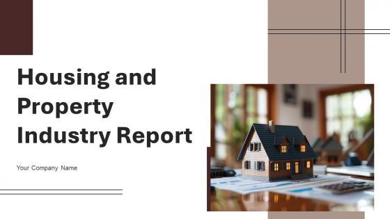Housing and Property Industry Report Powerpoint Presentation Slides IR CD V