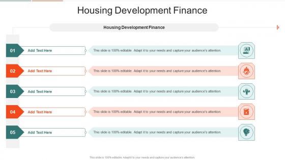 Housing Development Finance In Powerpoint And Google Slides Cpb