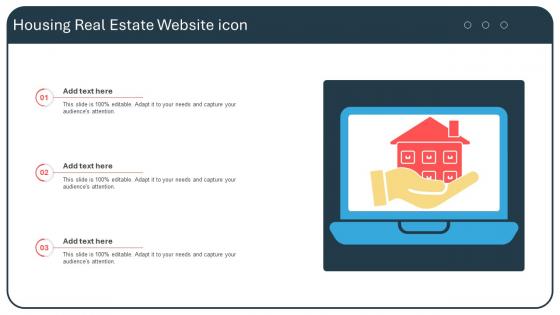 Housing Real Estate Website Icon