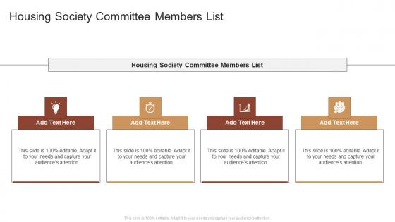 Housing Society Committee Members List In Powerpoint And Google Slides Cpb