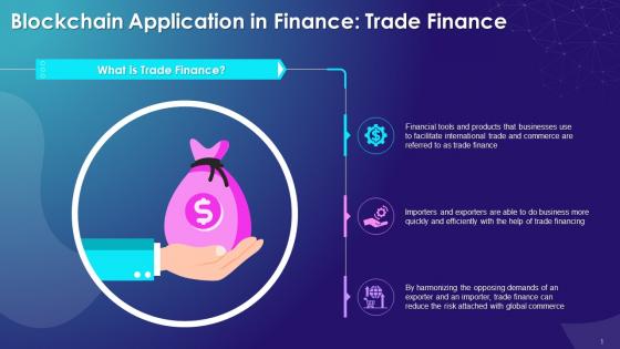 How Blockchain Can Transform Trade Finance Training Ppt
