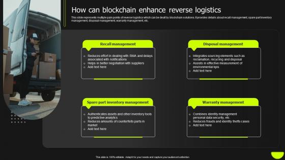 How Can Blockchain Enhance Reverse Logistics Blockchain Logistics