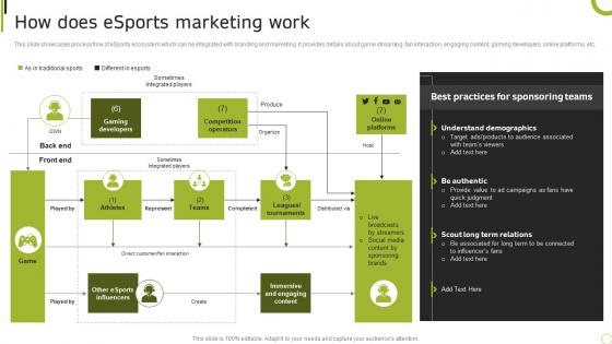 How Does Esports Marketing Work Sporting Brand Comprehensive Advertising Guide MKT SS V