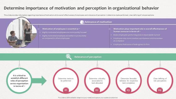 How Does Organization Impact Human Determine Importance Of Motivation And Perception