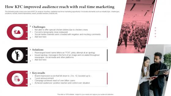 How KFC Improved Audience Reach With Real Time Marketing Ppt Slides Backgrounds