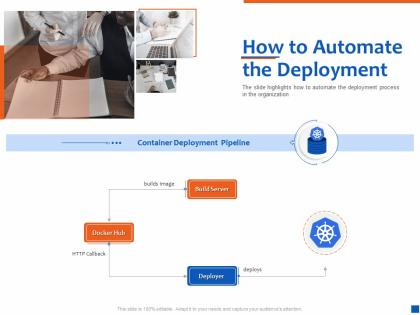 How to automate the deployment deployer ppt powerpoint presentation professional