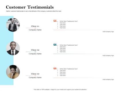How to build the ultimate client experience customer testimonials ppt slides graphics download